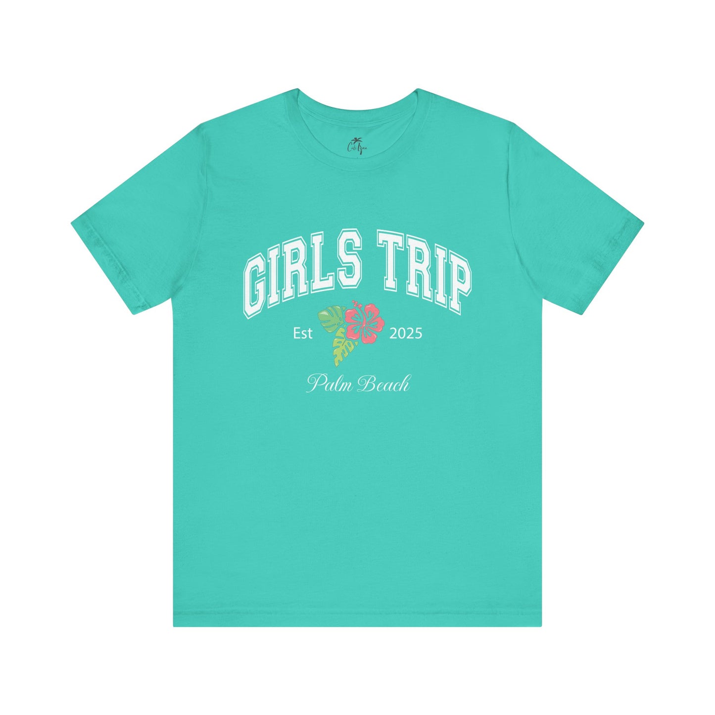 Custom Girls Trip Varsity Beach Tee
