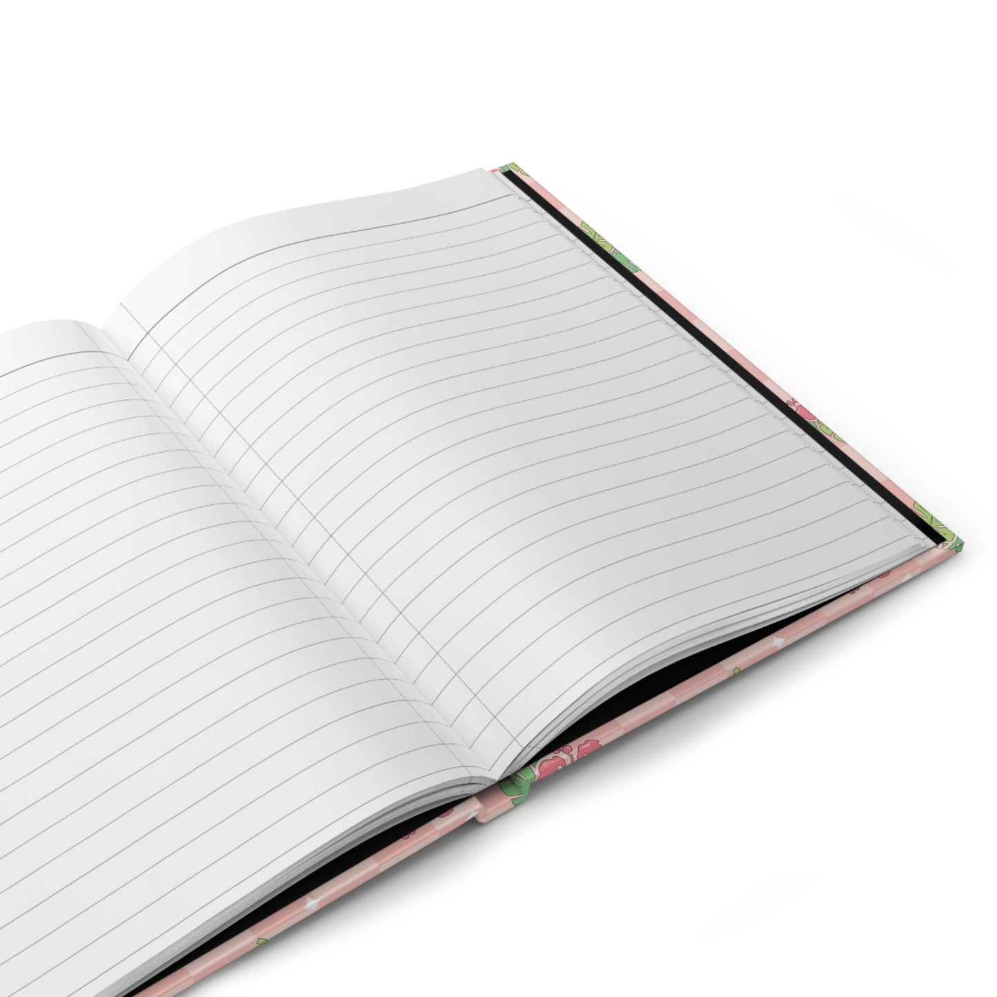 Retro Checkered Tropical Notebook Journal