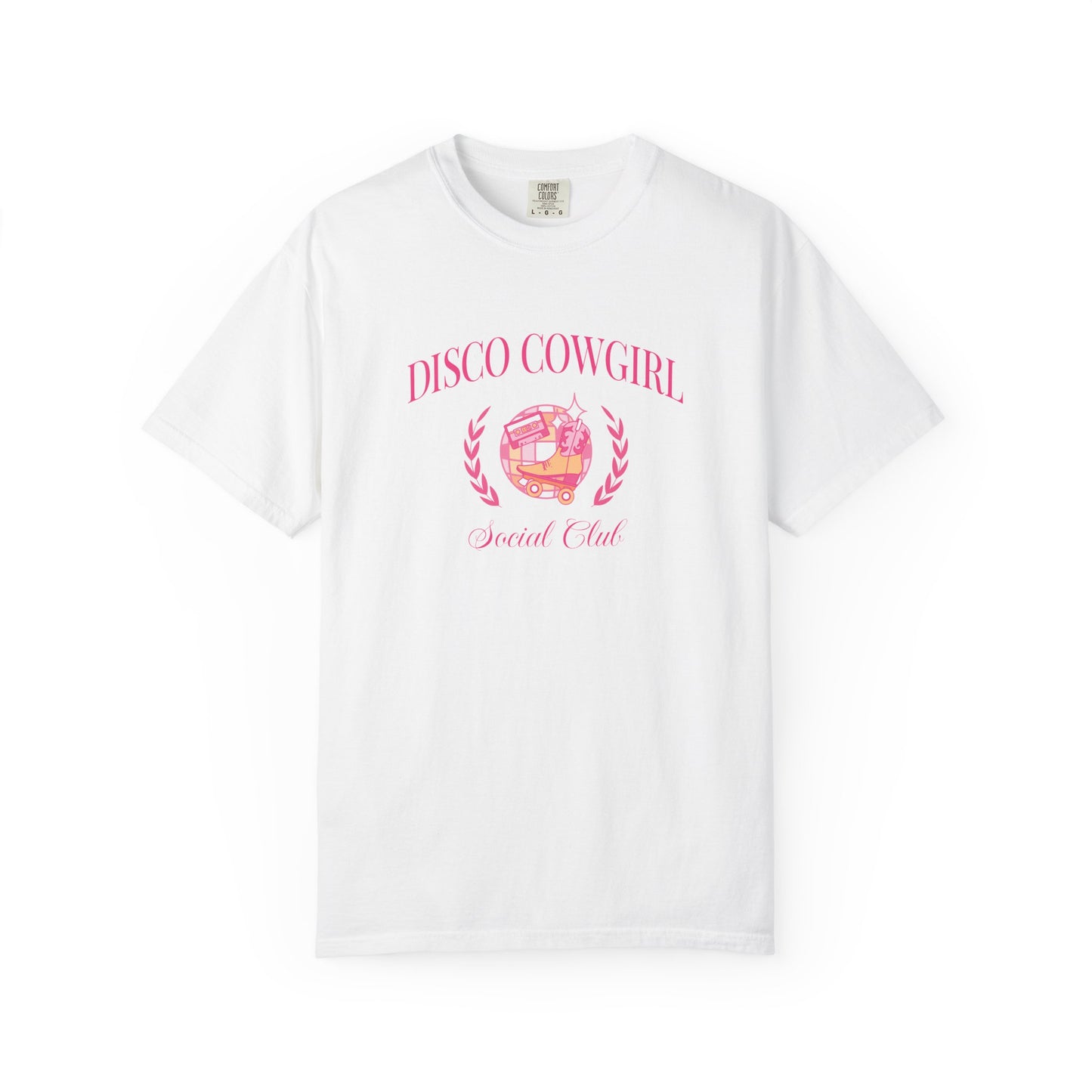 Disco Cowgirl Social Club Comfort Colors Graphic Tee