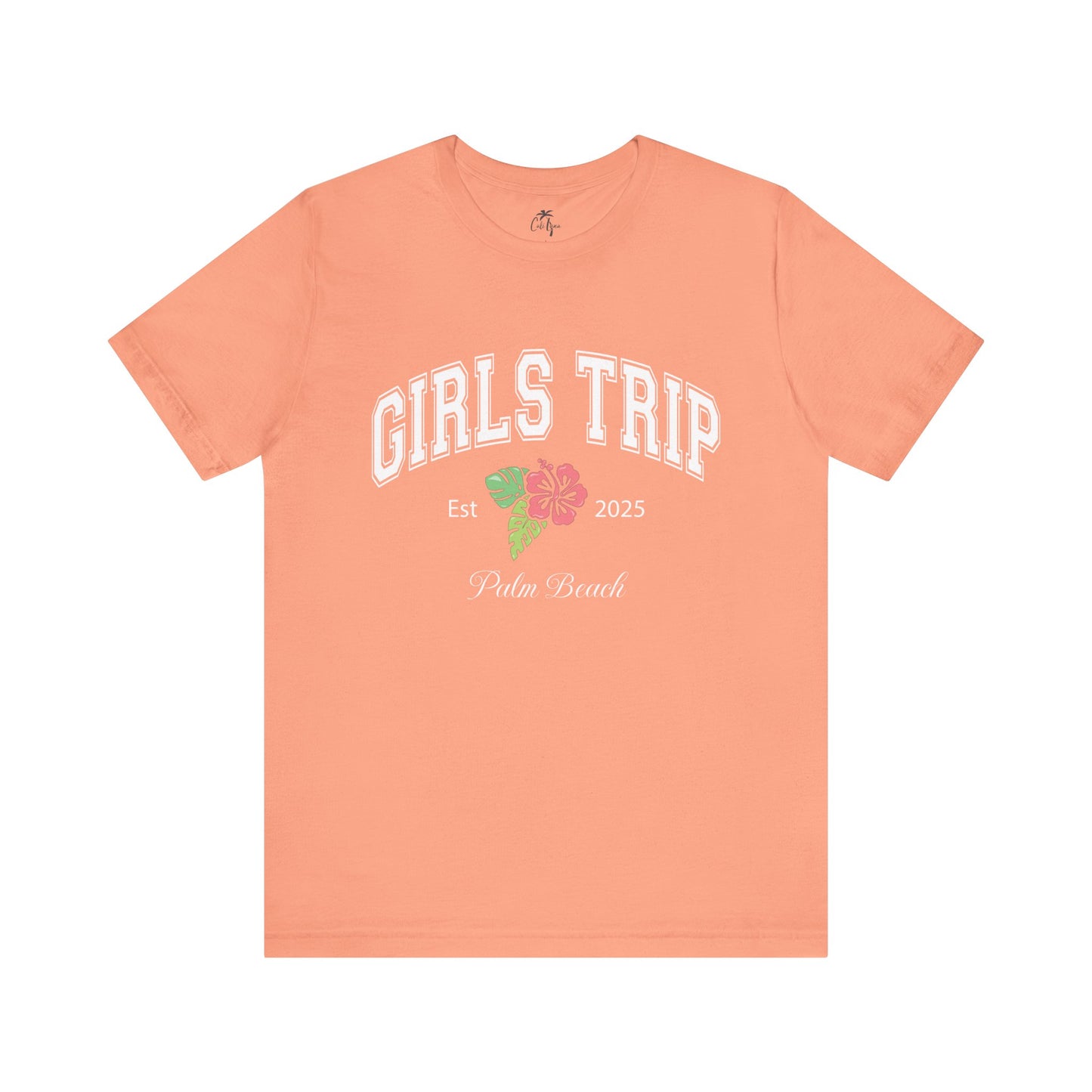 Custom Girls Trip Varsity Beach Tee