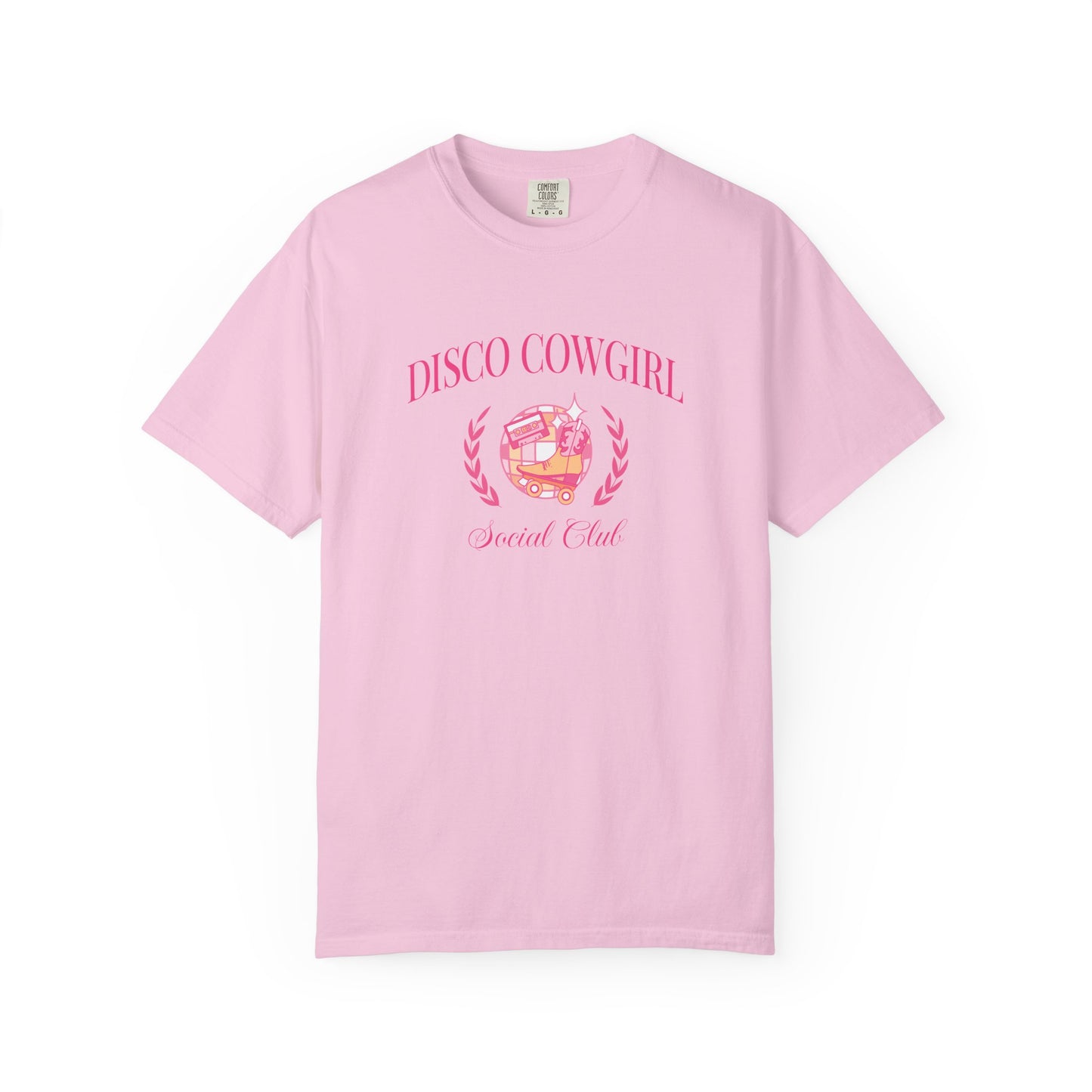 Disco Cowgirl Social Club Comfort Colors Graphic Tee